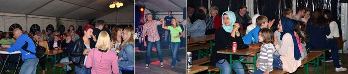 Besucher der Partynacht mit WKKW Besucher der Partynacht mit WKKW
