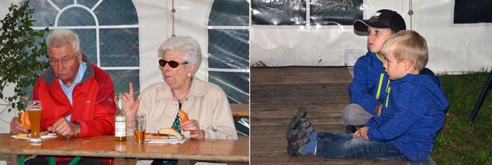 Jung und alt beim Konzert von WKKW Jung und alt beim Konzert von WKKW