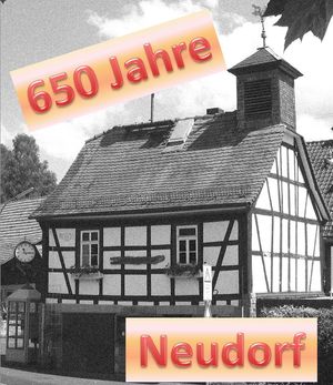 Logo: 650 Jahre Neudorf Logo: 650 Jahre Neudorf