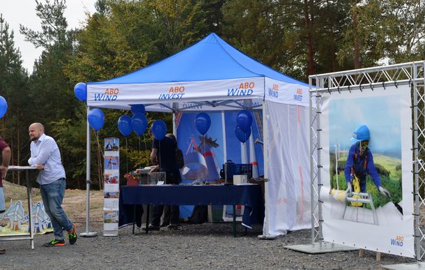 Info-Stand von ABO Wind Info-Stand von ABO Wind
