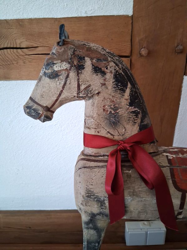 Schaukelpferd aus den 1950er Jahren (Fam. Knobloch) Schaukelpferd aus den 1950er Jahren (Fam. Knobloch)