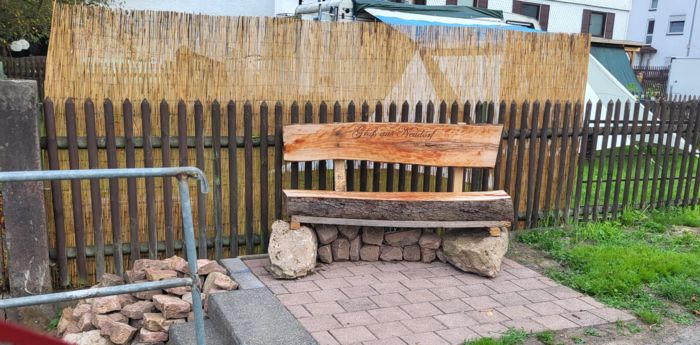 Die Bank am "Börnche"