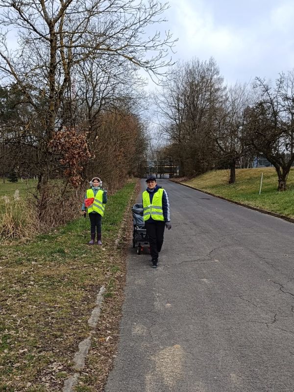 Sammelteam am Wasserwerk