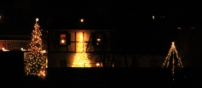 Kinzighausen vor Weihnachten 2018 Kinzighausen vor Weihnachten 2018