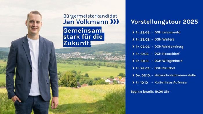 Jan Volkmann - Tour 2025