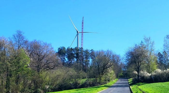 WEA6 wieder mit allen Rotoren