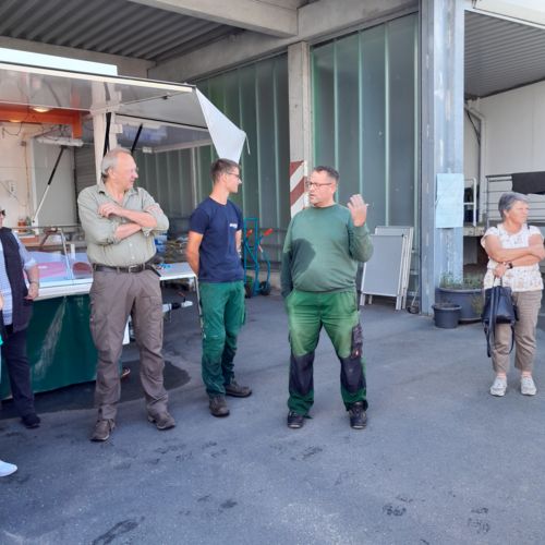 Führung durch die Gärtnerei