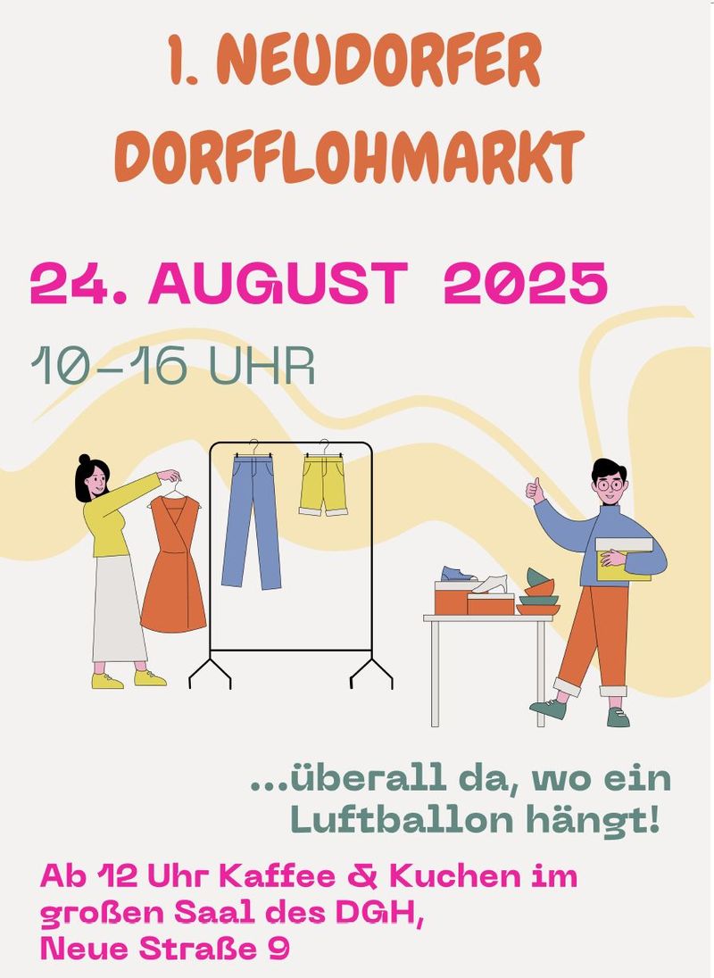 Dorfflohmarkt am 24.08.2025 Dorfflohmarkt am 24.08.2025